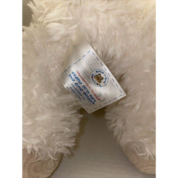 Build A Bear Workshop Vanilla Swirls Lamb Sheep Plush Stuffed Animal 2011 BABW - Picture 10 of 16